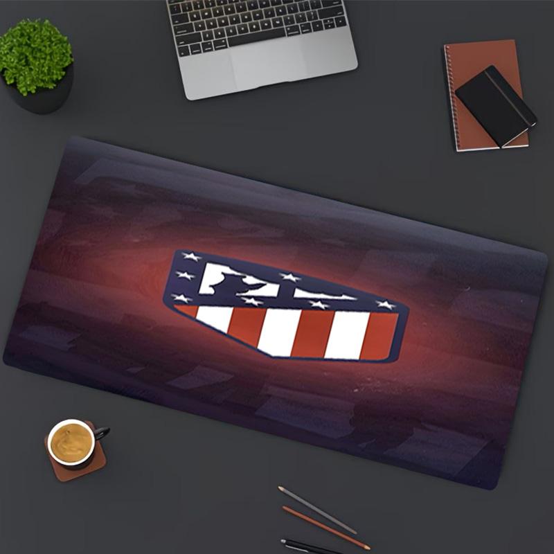 Atletico Madrid Print Mouse Pad, for Keyboard Pad Laptop PC Mat for Office Home Use, Desk Decor, Perfect Birthday Gift for Gamers