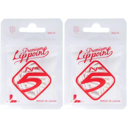 L-style Tip Premium Lippoint No.5 White 60 Pieces (2Pac Set)