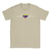 Unisex s Venezuela Flag Heartbeat Venezuelan T Shirt Cotton Clothes Humorous Short Sleeve O Neck Tee Shirt Gift Idea TShirts