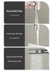 White Pull-Out Faucet Washbasin with Hot & Cold Single Hole Vanity Countertop