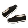 Monk Shoes Cloth Shoes Lay Shoes Soft Sole Breathable One Pedal Shoes Old Beijing Cloth Shoes Round Mouth Cloth Shoes Arhat Shoes Meditation