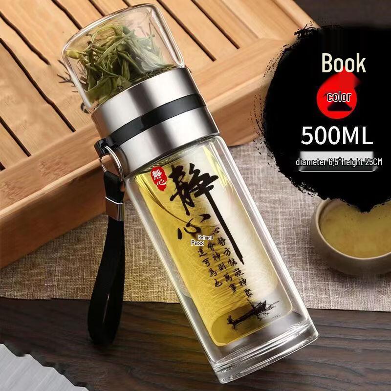 

OLOEY Double Wall Insulated Glass Cup Set