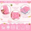 Baroque Fondant Molds for Cake Decorating (3 pcs) Baroque Scroll Border Silicone Molds, Feather Chocolate Candy Molds for Cupcake Toppers, Sugar