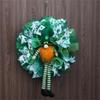  Patricks Day Wreath Gnomes Doll Artificial Wreath Patricks Day Decor