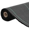 VidaXL Black Weed Control Membrane 1.5x50 M PP, Weed Barrier Fabric, Weed Control Membrane 4005153