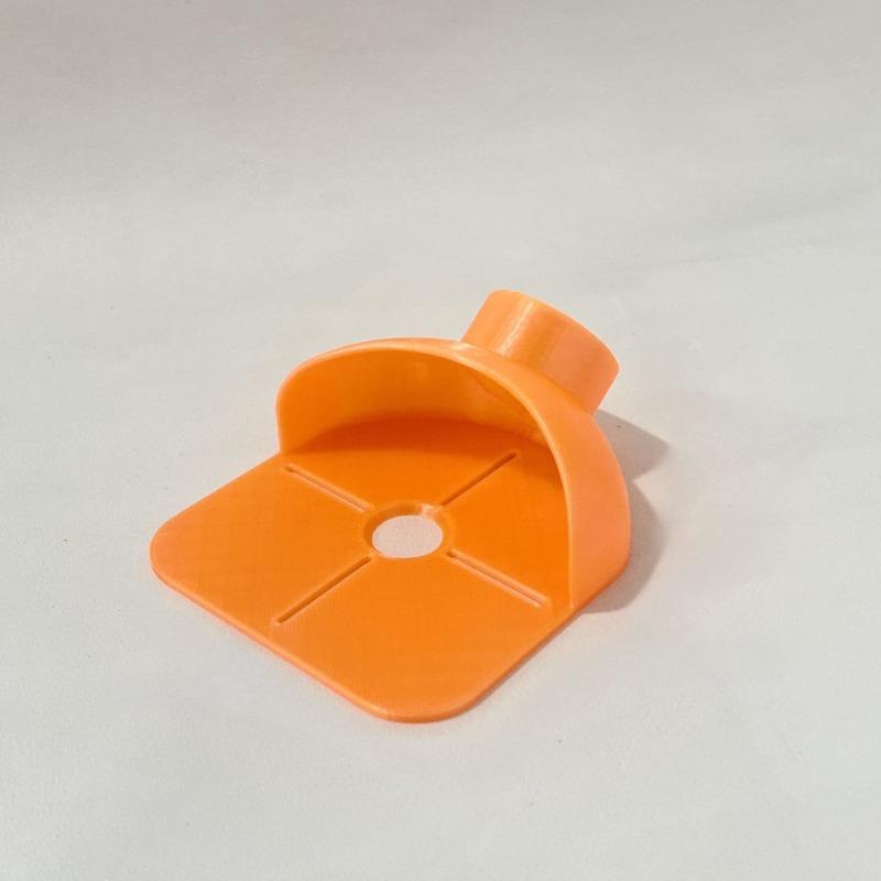 

Универсальный пылесборник для сверла Расширяемый адаптер для горловины бутылки Пылесборник для сверления без электричества Многоразовый и легко моющийся пластиковый материал оранжевый