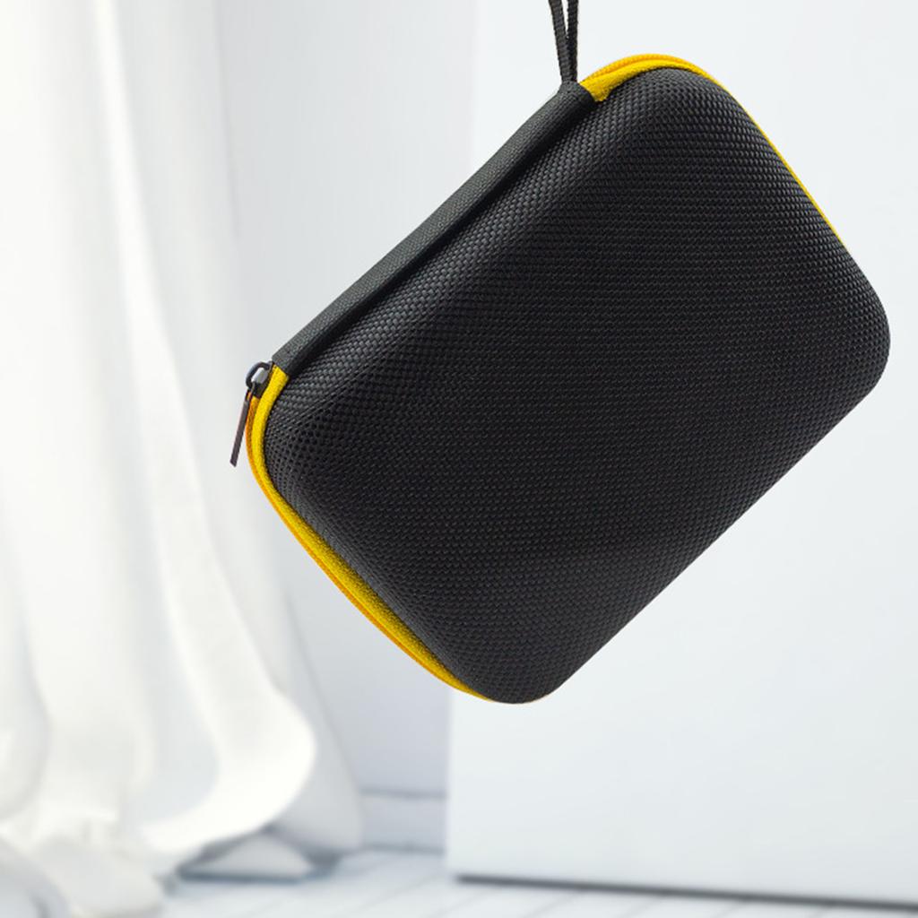 Přenosná ochranná taška EVA na přenášení Nárazuvzdorný pevný kryt Shell Úložné pouzdro proti pádu pro herní konzoli MiyooMini Plus