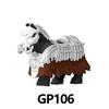 Medieval Skeleton Knight Skeleton Horse Compatible Bricks Berserk Guts Puzzle Action Figures Model Building Blocks Doll Toy Gift