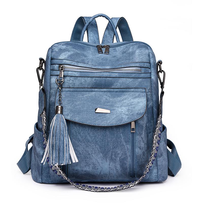 2025 Retro Style Spring Women's PU Backpack: Trendy & Multifunctional Design