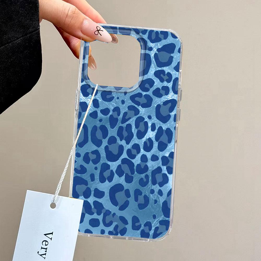 Luxury Leopard Purple Pattern Phone Case for Samsung Galaxy A16 A55 A07 A17 A56 A36 A26 A53 A06 A14 A24 A34 A54 A15 A12 Cover