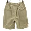 US ARMY 50s Cut Off Chino Shorts W30 Khaki Beige Men's Used