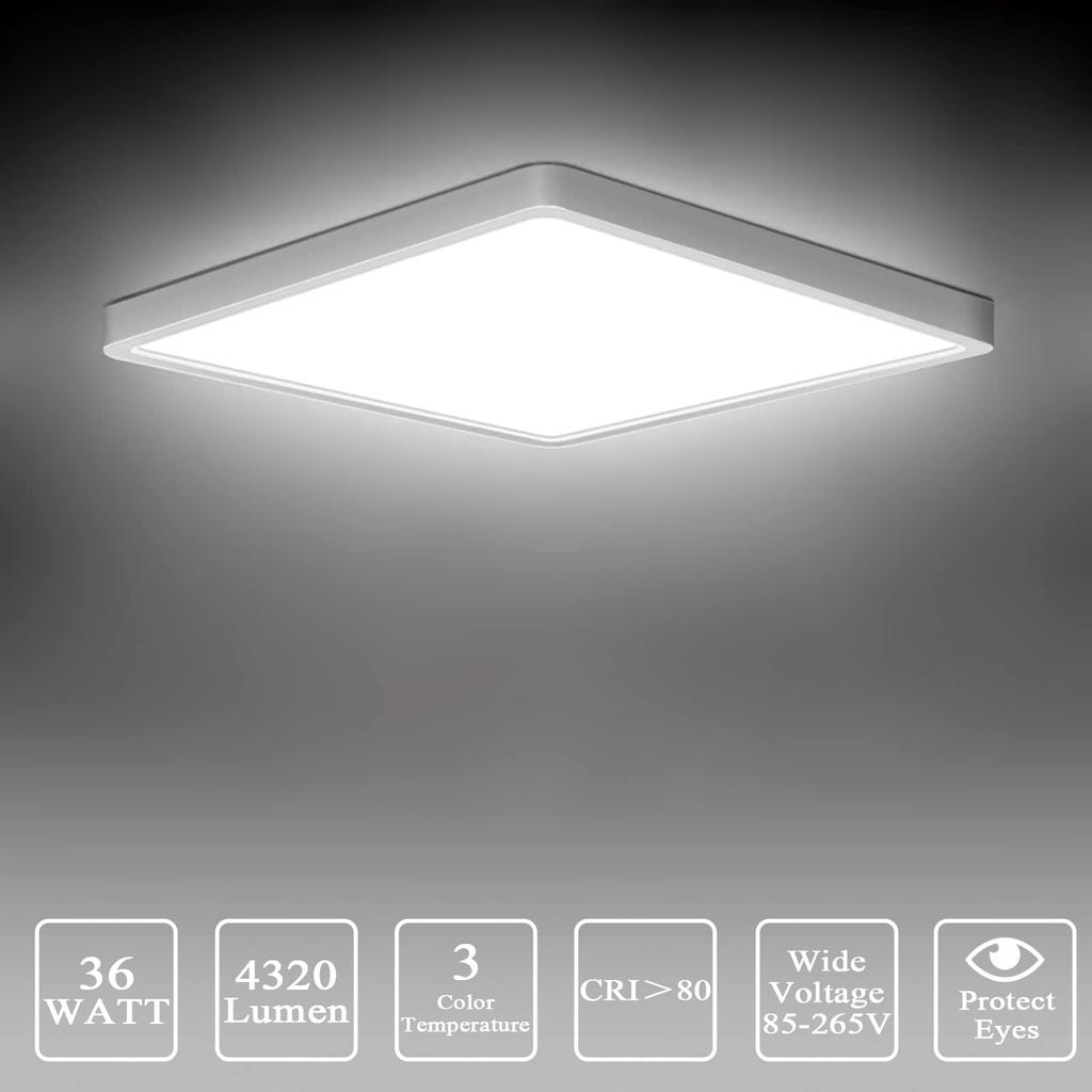 Modern LED Iling Light Smart Tuya App Alexa Voi Remote Control Panel Indoor Lamp For Home Bedroom Living Room Kitchen Lustre