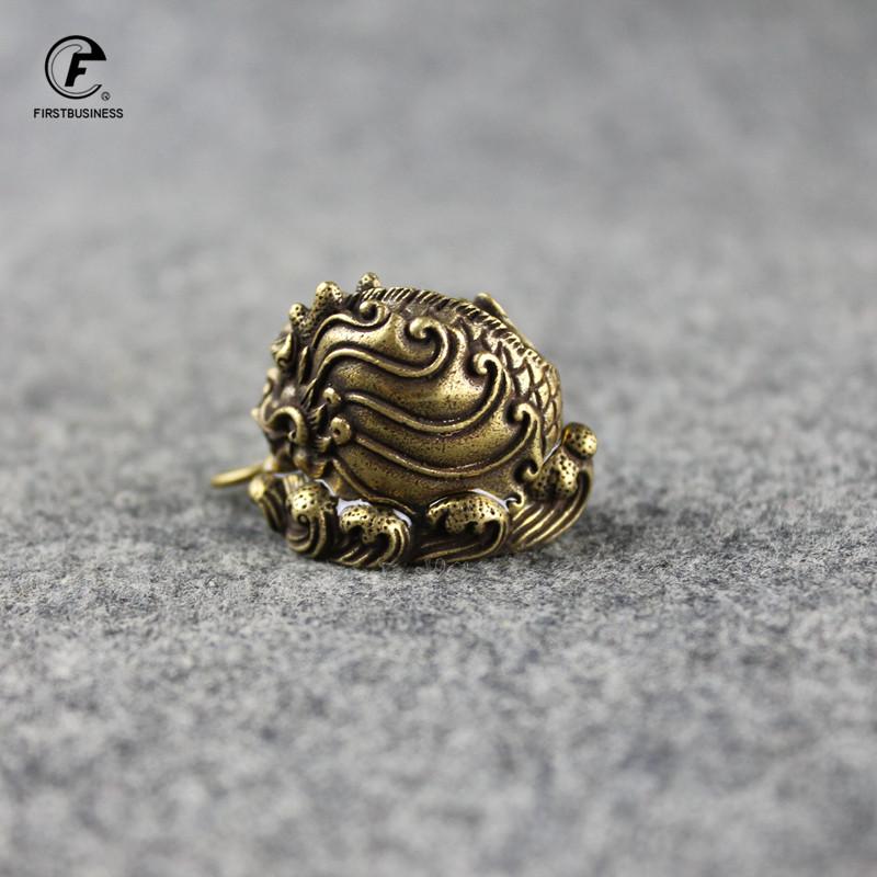Feng Shui Brave troops Money LUCKY Fortune Wealth copper pixiu animal Coin Home Office Decoration Tabletop Ornaments Lucky Gift