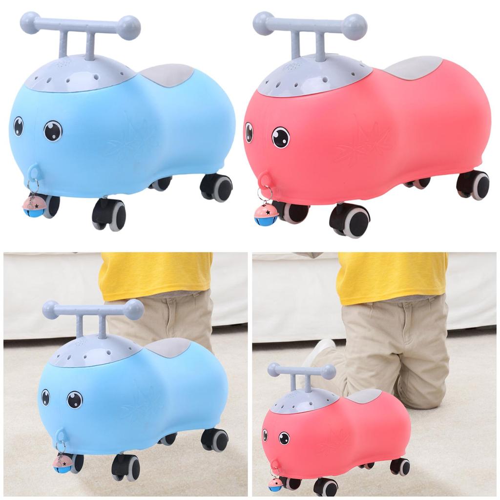 Kinderroller Aktivitäten Glatte Oberfläche Cartoon Üben Gleichgewicht Halten Leises Auto Aufsitzspielzeug Kinder Twist Car Schiebeauto