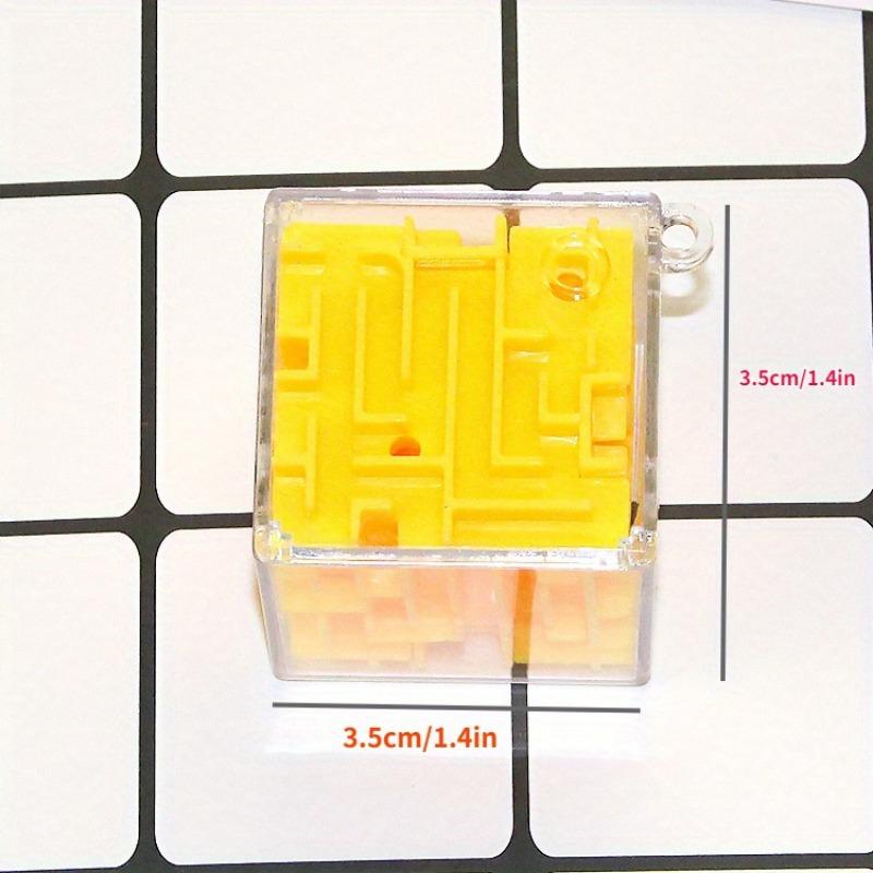 1Pcs 3D Maze Magic Cube Toys Six-sided Brain Developing Educational Toy Labyrinth Ball Toys Magical Maze Ball Game