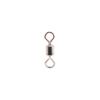 50pcs Durable Rolling Heavy Duty Barrel Ball Bearing Connector Swivel Solid Ring Fishing Tool