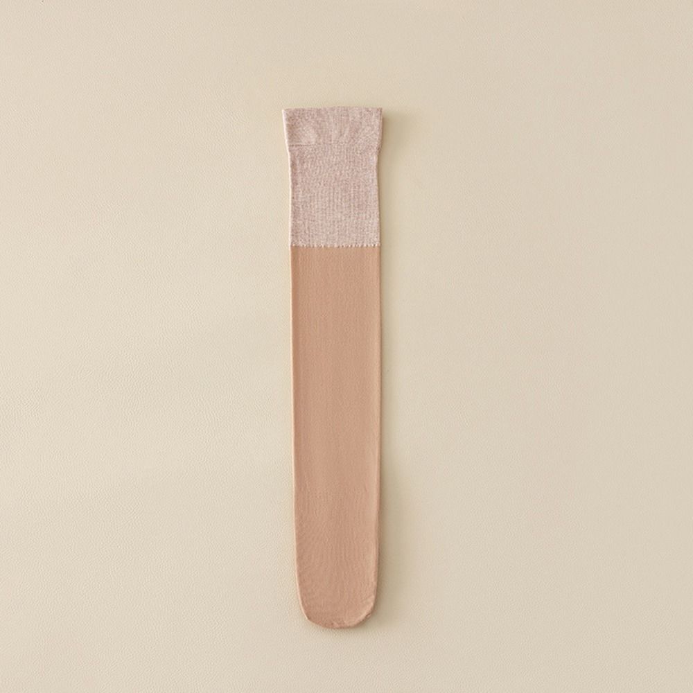 Girl Solid color Knee Protection Autumn JK Women Stockings Calf Sock Female Hosiery Knee High Socks