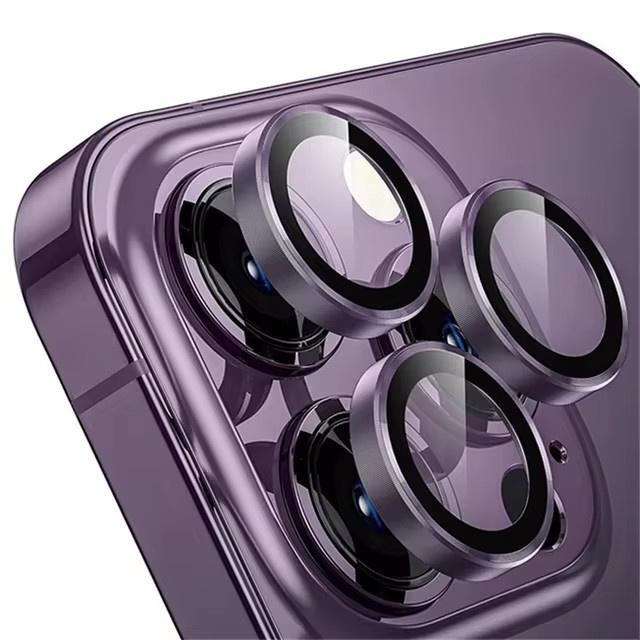Camera Lens Protector For iPhone 17 16 15 14 13 12 11 Pro Max 16 Plus Metal Ring Lens Glass For iphone 17 16 Pro Max Accessories