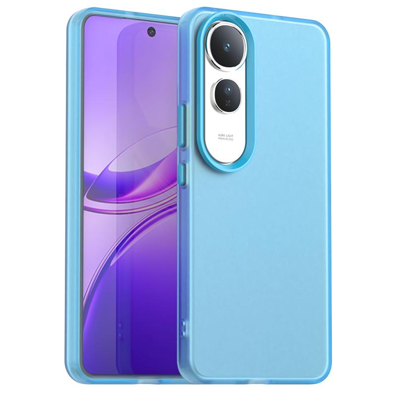 Anti-Drop Candy Color Phone Case For Vivo V50 Lite Matte Transparent Back Case For Vivo V50 Lite 5G Cover For Vivo V50 Lite Case