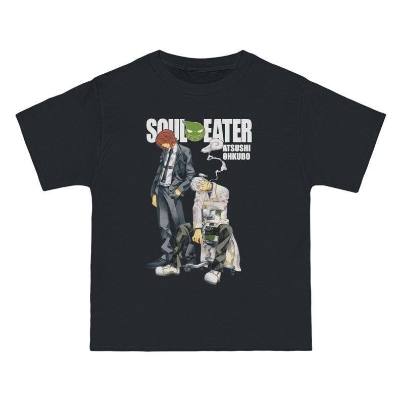 

Vintage Soul Eater Anime Shirt Atsushi Ohkubo Graphic Tee Japanese Manga Unisex T-Shirt M