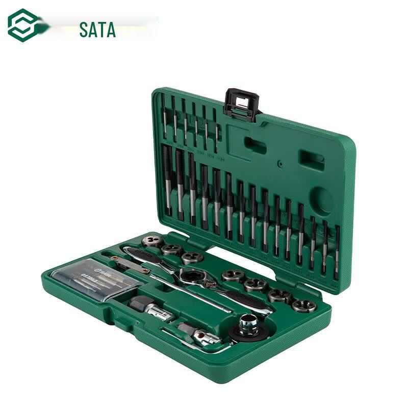 SATA 40-Piece High-Speed Steel Tap and Die Set 40-Piece Set