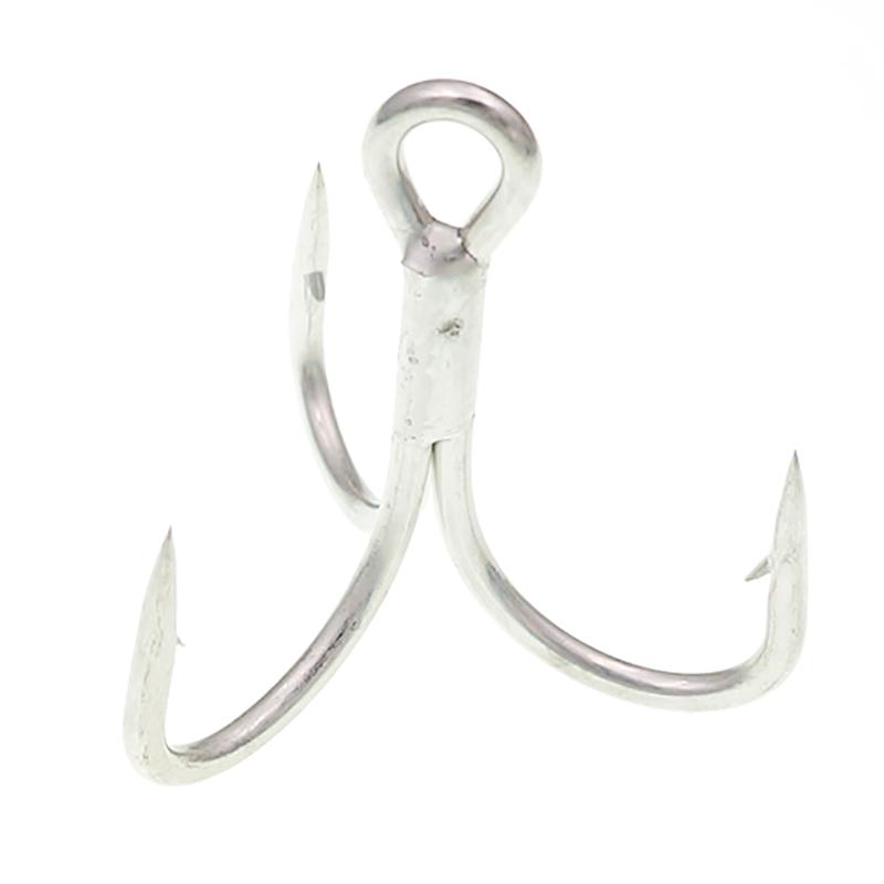 6018 3/0 5X Fishing Treble Hooks Fishing Tackle High Carbon Steel Rock Ocean Beach PICTURE Boat Origin Type Reservoir (as the picture,3/0)