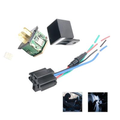 Theft Prevention Relays Navigation Locator Suitable For Cars And Motorbikes With Remote Fuel Cut Off And Vibration Alarm