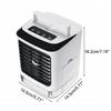 Portable Desktop Air-Cooler Portable Mini Fan Evapolar Humidifier 3 Gear Speed Remote With Remote Control for Home Office