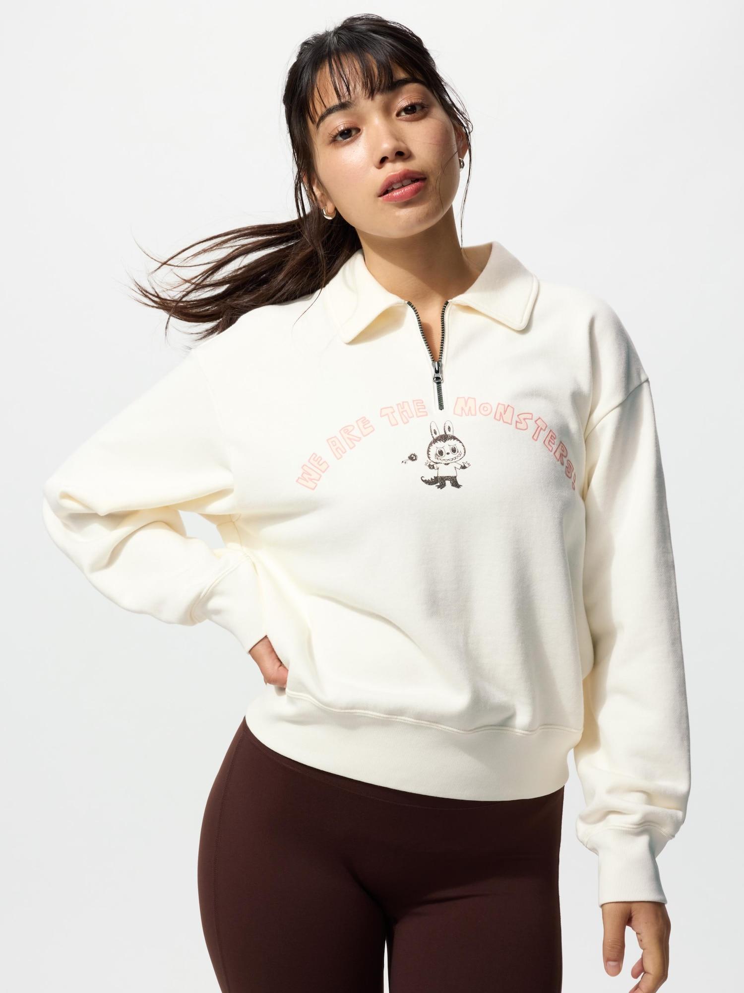 

Толстовка Uniqlo Pop MArt на молнии до середины A 01 OFF WHITE/WOMEN XS
