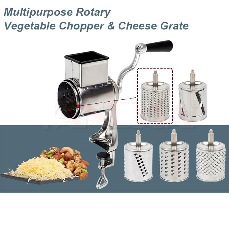 Feb.Multifunctional Vegetables Slicer Vegetable Cutter Slicer Shredder Graters Potato Carrot Shredder серебряный