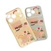 Cartoon Meow iPhone 17 Pro Max Heart Case, Fits 13/15/16 Pro
