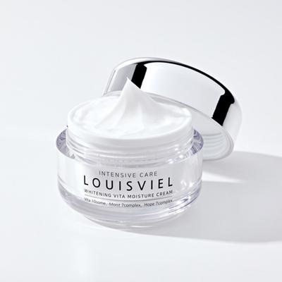 LOUISVIEL Intensive Whitening Vita Moisture Cream Cosmetics, 50ml, 2 Units