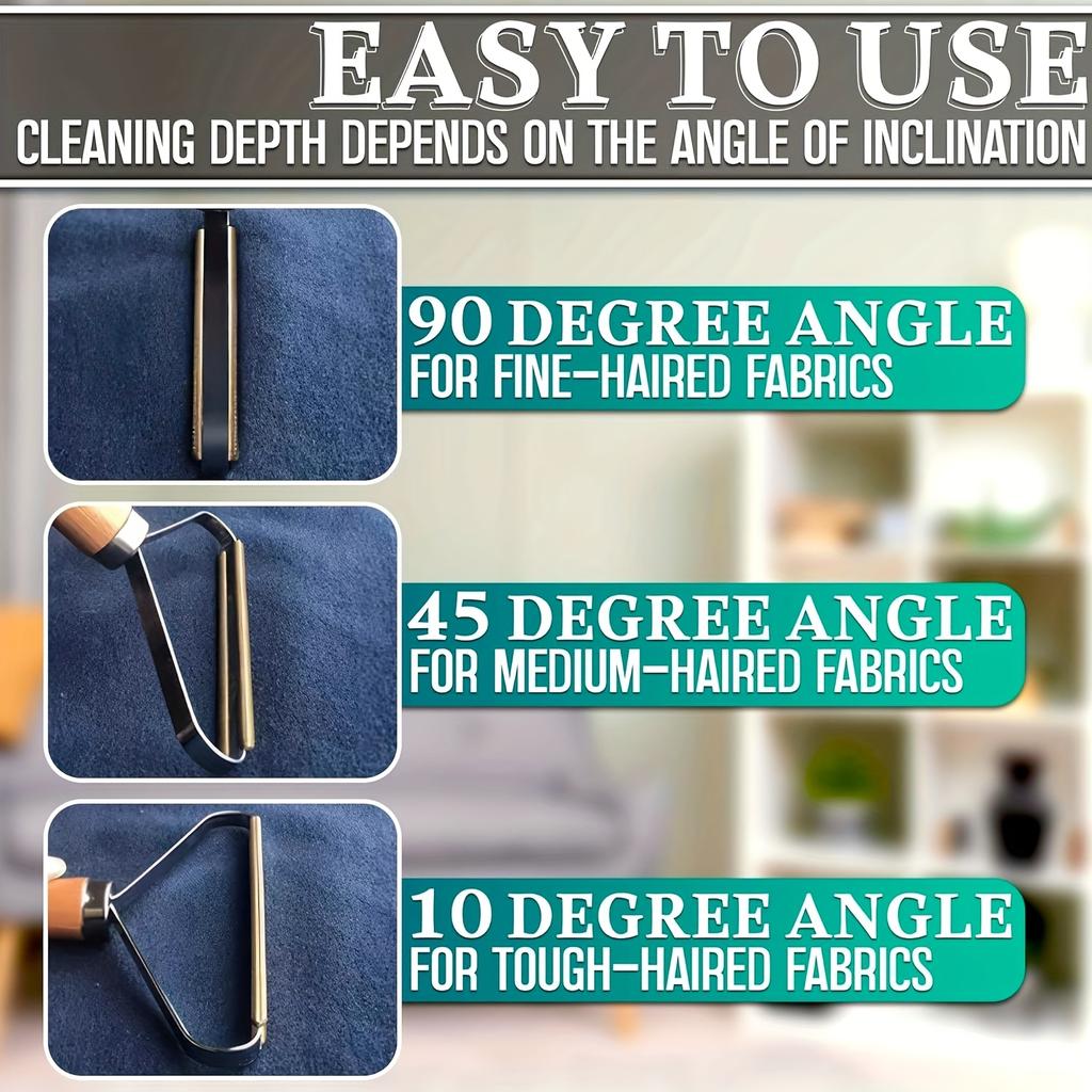 [Portable Pet Hair Remover] 1pc Portable Pet Hair Remover | Reusable Clothing Removal Brush Tool, Pile Remover Razor, Can Remove From Carpet, Coats