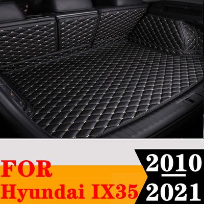 Alfombrilla impermeable para maletero de coche, altamente cubierta, almohadilla trasera para maletero, cubierta de alfombra, revestimiento de carga trasero apto para HYUNDAI IX35