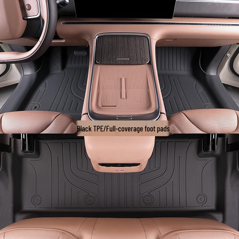 2026 Leapmotor C11 TPE Floor & Trunk Mats: Dirt-Resistant, Durable, Original Car Color.