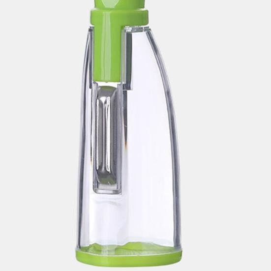 Yousheng Multifunctional Peeler with Built-In Storage Stainless Steel Blades Fruit Vegetable Peeler Ergonomic Handle Kitchen Gadget for Peeling