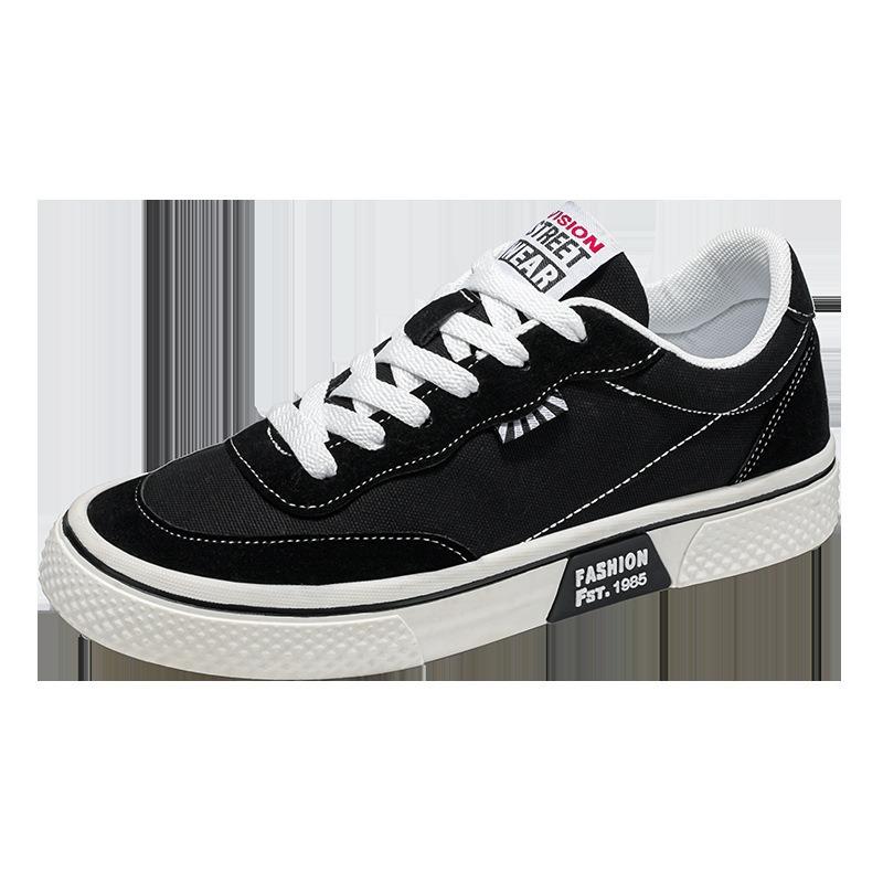 Men's Shoes Summer New Light and Breathable Casual Canvas Shoes Men's Trendy Versatile Low-top Soft-soled Sports Shoes