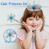 Princess Role Play Costume Set Girls 4-6 Years - Cape Tulle Skirt Wand Crown Ring Accessories