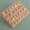 Wooden Arabic Alphabet Puzzles Board Learning Plaything Arabic Matching Toy   Preschool
