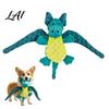 Jouet Ptérodactyle en Peluche Résistant pour Jouer à Rapporter Chien en Peluche avec Son Tissu Velours à Bulles Durable Jouets Animaux Cartoon pour Animaux de Compagnie Jouet pour Animaux Résistant aux Morsures Interactif