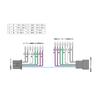 Pioneer Speaker Line Input and Output Cable RD-Y302EL for Toyota New 10P