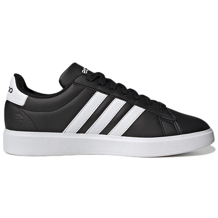 Adidas Grand Court 2.0 Black White Unisex Sneakers Core-Black Cloud-White GW9196