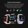 Y68 Waterproof Heart Rate Blood Pressure Monitor Smart Bracelet for iOS Android