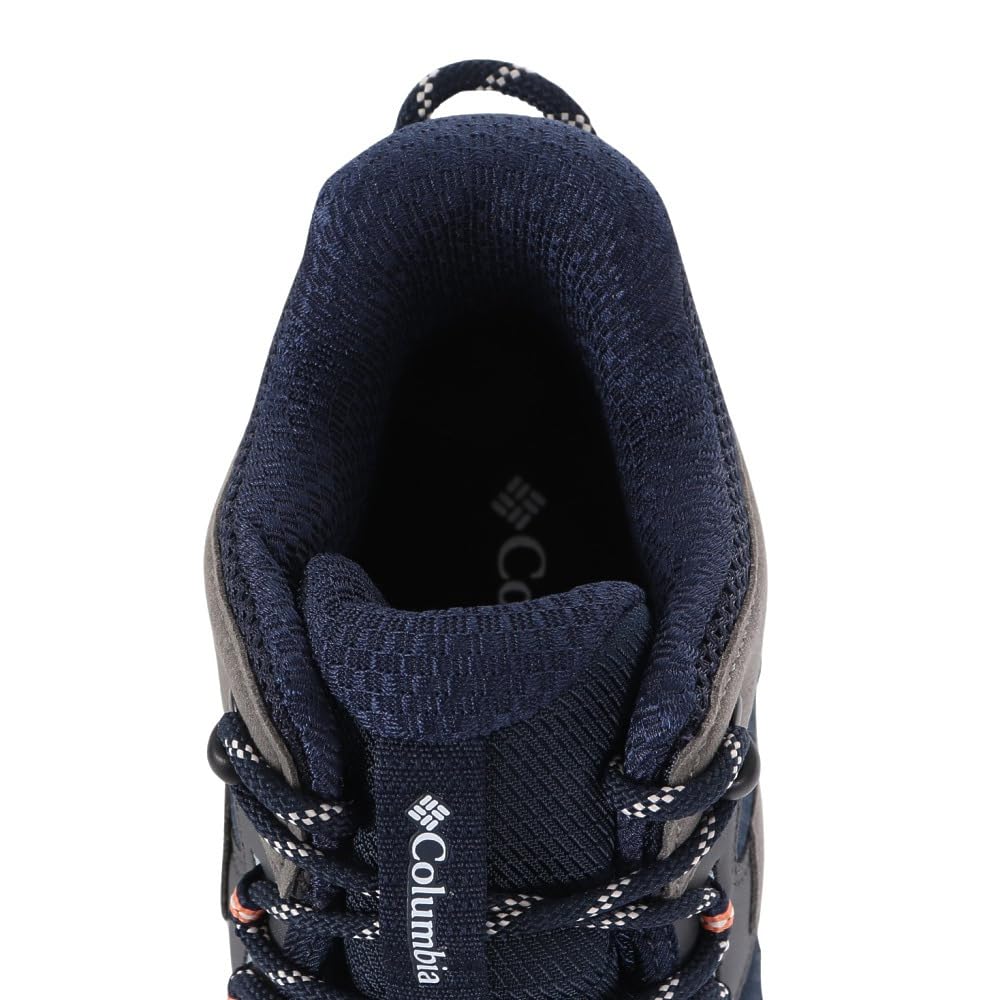 Columbia Saber Five Mid Outdry Lightweight Waterproof Hiking YM8135 464 Size Shoes, High-Top, Men's, (Navy, 26.0)