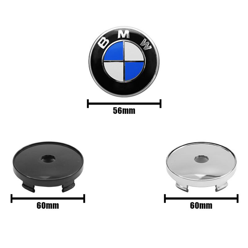4Pcs 56MM/60MM/68MM Car Styling Wheel Center Cap Hub Cover Badge Accessories For BMW G30 G32 G01 G26 G23 G05 G06 G07 G22 F40 G02
