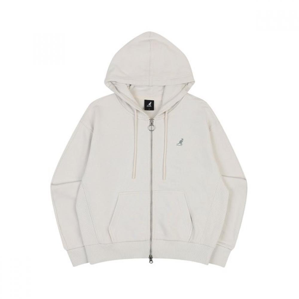 Kangol Women S claSSic Logo Zip Up 5135 Ecru S