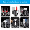 Car Cup Holder Expander 2-in-1 Design Adjustable Base Phone Stand Universal Multifunctional Organizer Car Accessories