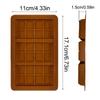 Chocolate Bar Molds Silicone Bars Break Apart Wax Melt Mould Easy Release Rectangle For Protein And Energy Handmade Gift Molds