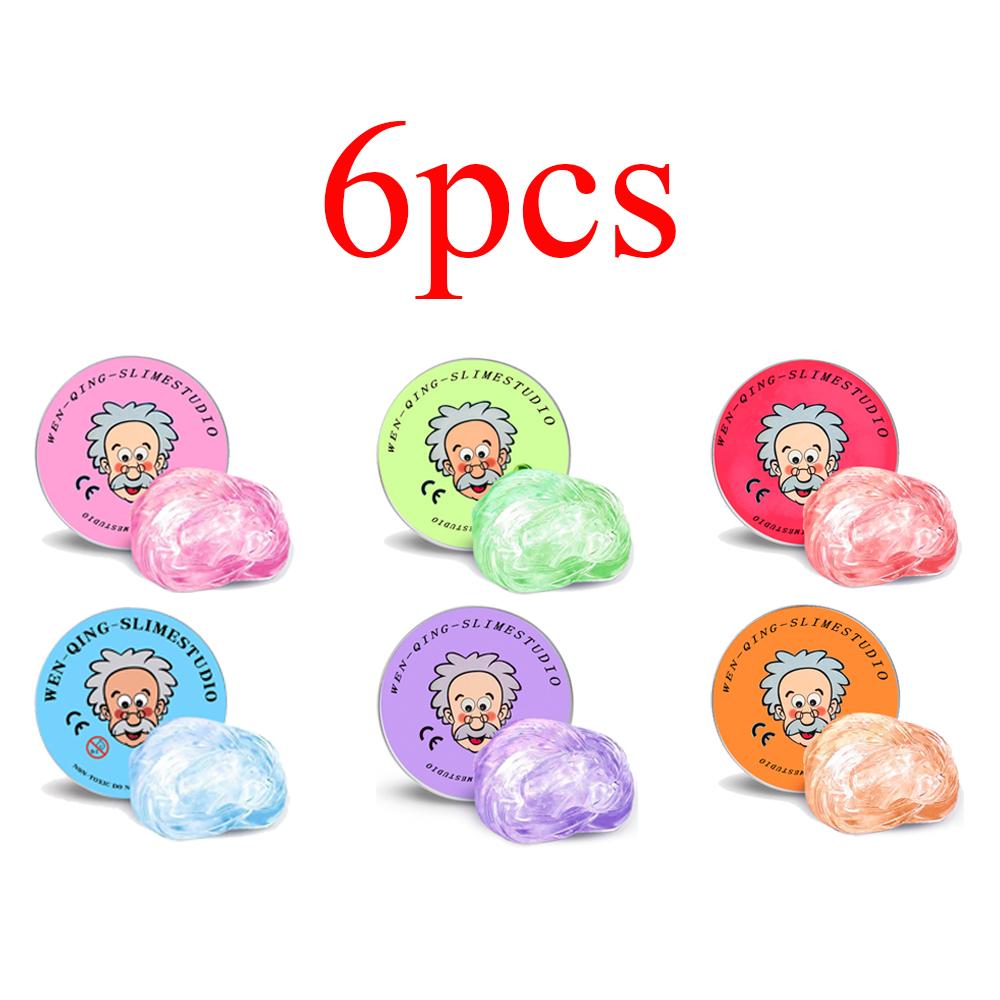 Lab Putty Crystal Clear Glass (1 Pack) Best Thinking Smart Crazy Stress Putty with Tin, Sensory Bouncing Toy Children Gift Presents