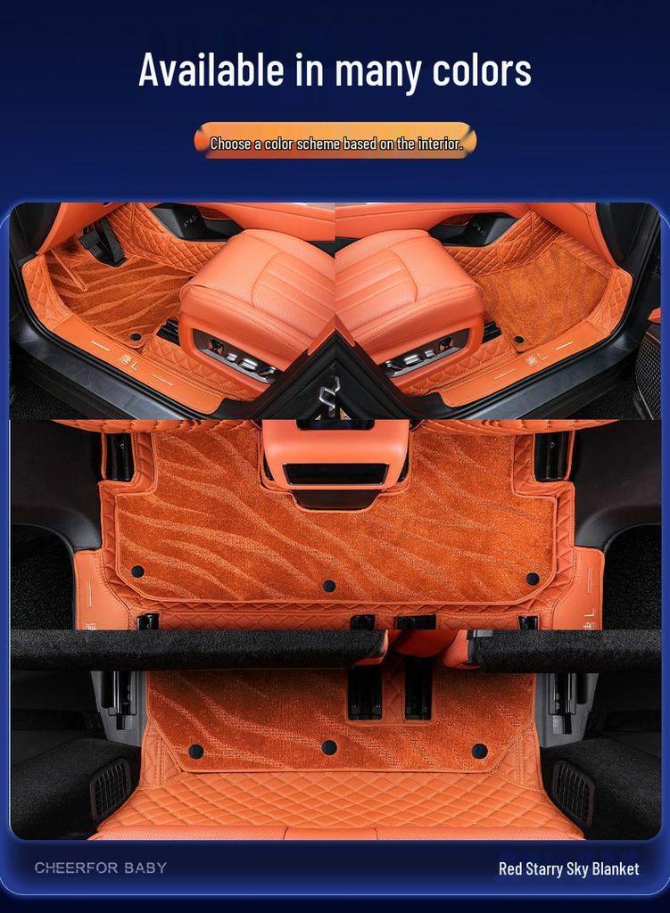 Floor Mats for 25 BYD Tang L Models - Custom-Fit, Modified Interior Mats for Tang L DMI and EV